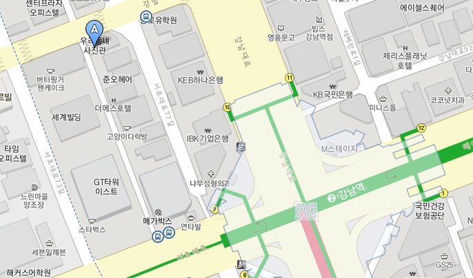 강남역 우리동네사진관 촬영 이미지